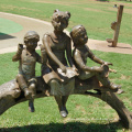 High Quality Cheap home garden decor bronze statue children